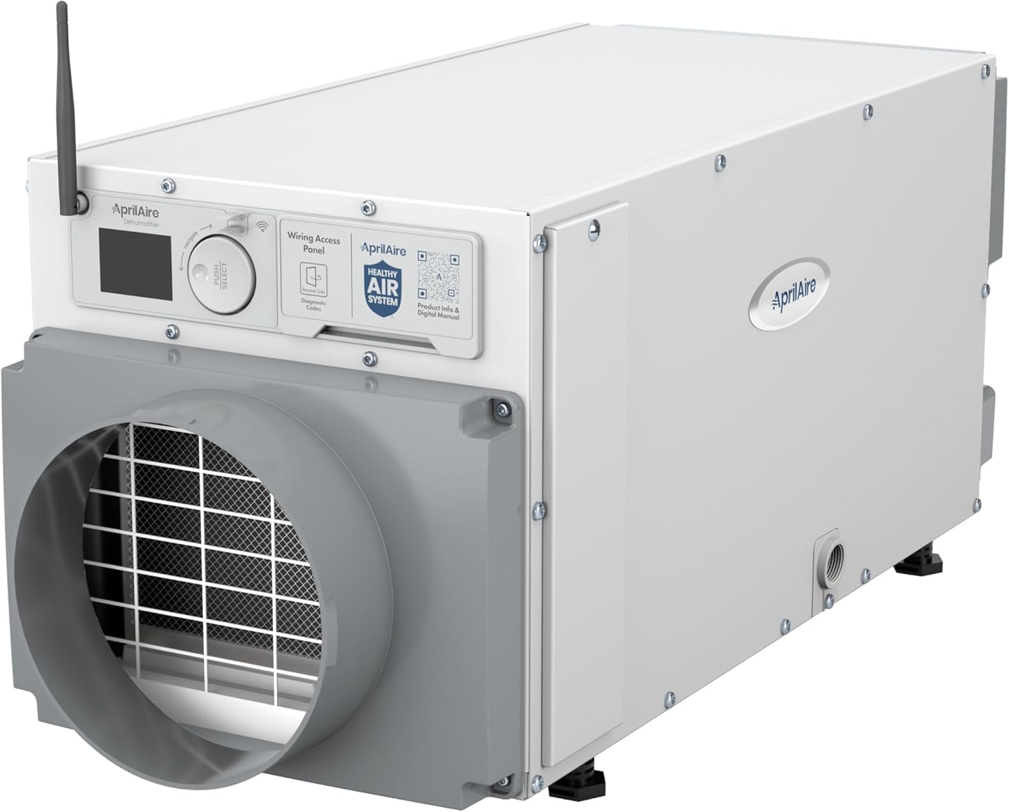 Aprilaire E070W - Wi-Fi Enabled Basement and Crawl Space Pro Dehumidifier, 70 Pints