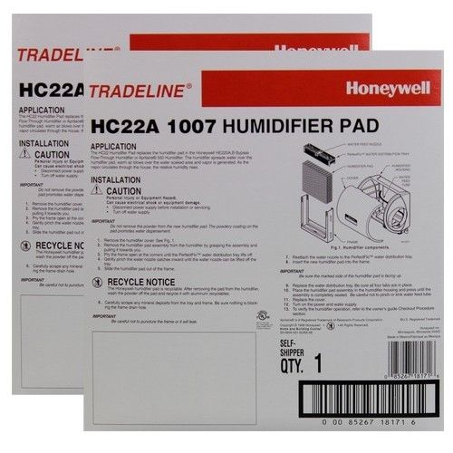 Honeywell HC22A1007 - Humidifier Water Panel for Small Bypass Humidifiers