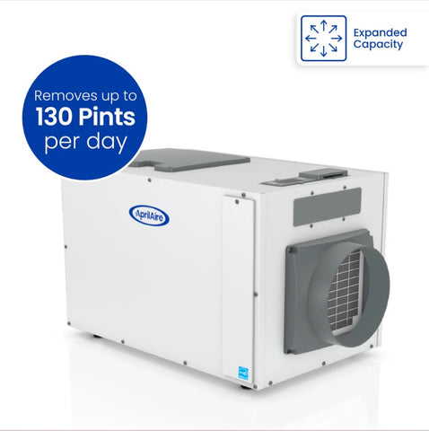 Aprilaire E130 - 130 Pint Whole Home Professional-Grade Dehumidifier