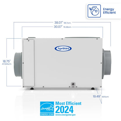 Aprilaire E130 - 130 Pint Whole Home Professional-Grade Dehumidifier