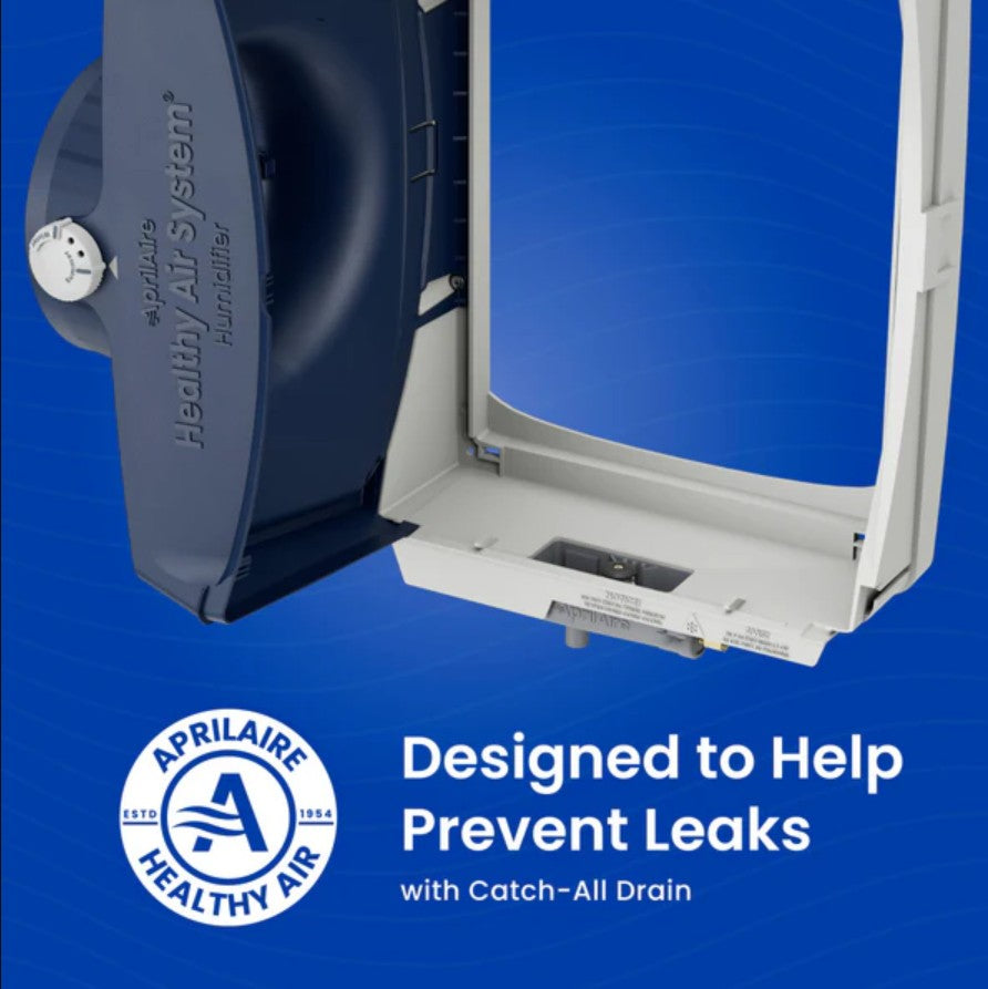 Aprilaire 620A - Whole House Large Bypass Humidifier, Automatic