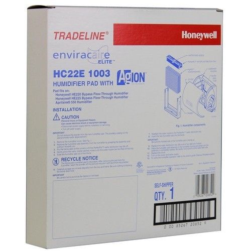 Honeywell HC22E1003 - AgION Coated Water Panel for Small Bypass Humidifiers