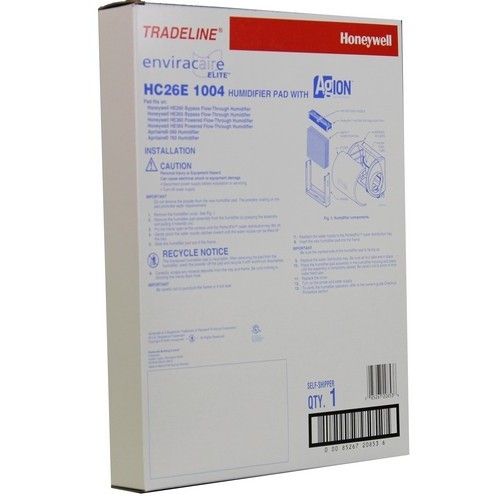 Honeywell HC22E1003 - AgION Coated Water Panel for Small Bypass Humidifiers-Single Pack