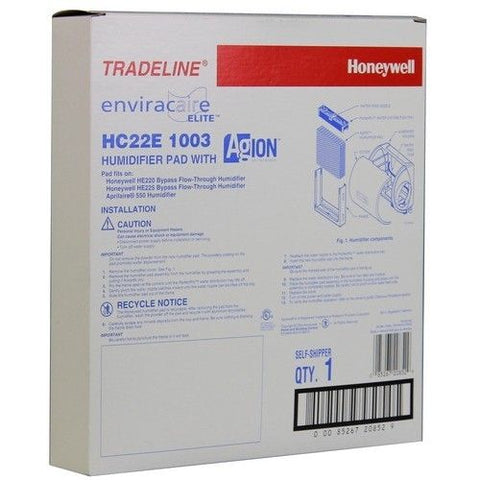 Honeywell HC22E1003 - AgION Coated Water Panel for Small Bypass Humidifiers