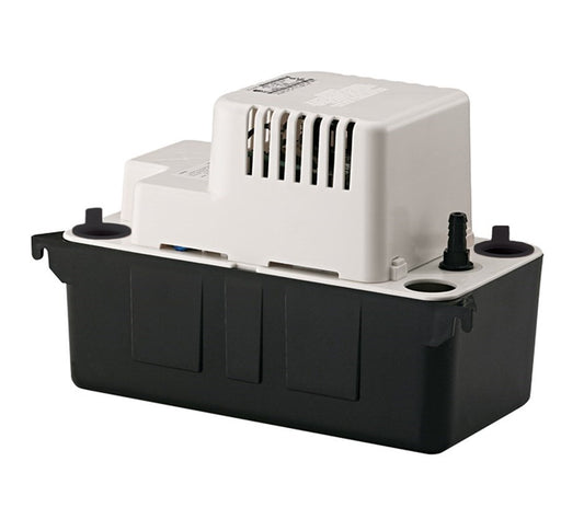 Little Giant VCMA-15ULS - Condensate Pump w/ Safety Switch, 1/50hp, 1/2gal Capacity, LG# 554405