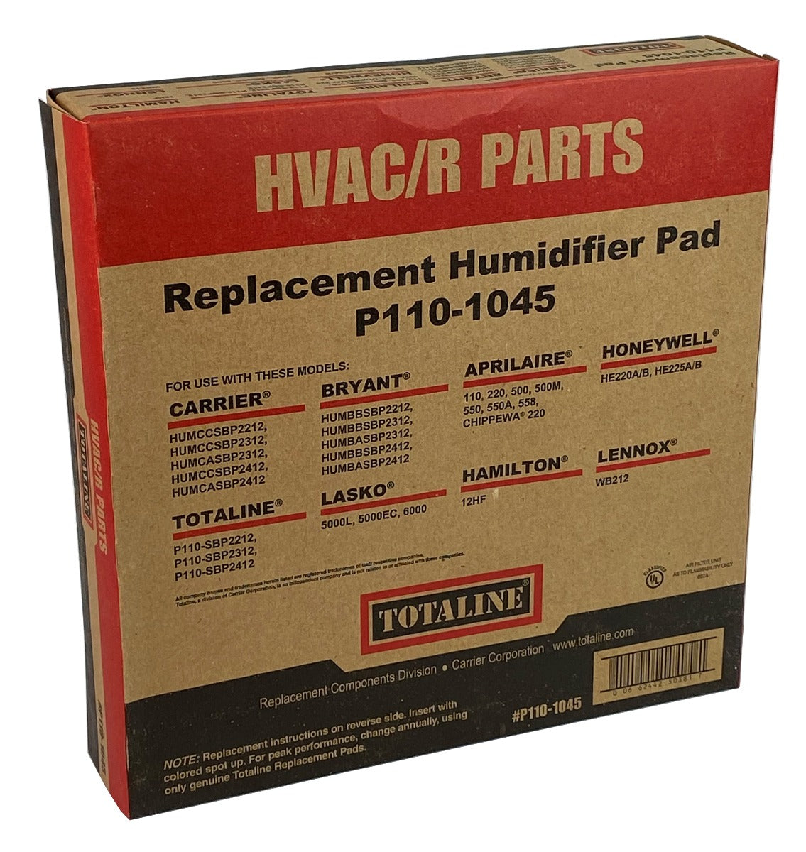 Humidifier Panel Totaline P110-1045 - Humidifier Water Panel (AP #10 Compatible ...